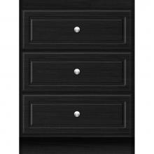 Strasser Woodenwork 16.870 - 24 X 21 X 32 Montlake Drawer Bank Ultra Midnight Oak