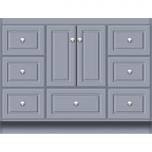 Strasser Woodenwork 17.079 - 42 X 21 X 32 Montlake Vanity Ultra Sat Silver Sb