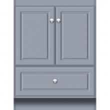 Strasser Woodenwork 17.091 - 24 X 18 X 32 Montlake Vanity Ultra Sat Silver Std