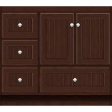 Strasser Woodenwork 12.330 - 36 X 18 X 32 Montlake Vanity Beaded Choc Cherry Lh