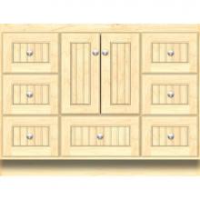 Strasser Woodenwork 12.162 - 42 X 18 X 32 Montlake Vanity Beaded Nat Maple Sb