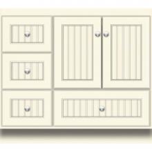 Strasser Woodenwork 12.186 - 36 X 21 X 32 Montlake Vanity Beaded Sat Biscuit Lh