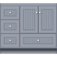 Strasser Woodenwork 17.117 - 36 X 21 X 32 Montlake Vanity Beaded Sat Silver Lh