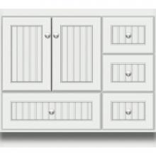 Strasser Woodenwork 17.339 - 36 X 21 X 32 Montlake Vanity Beaded Powder Grey Rh