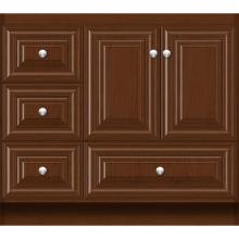 Strasser Woodenwork 16.502 - 36 X 18 X 32 Montlake Vanity Classic Miter Pecan Cherry Lh