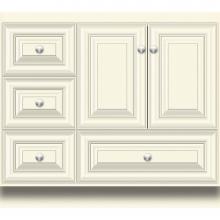 Strasser Woodenwork 14.148 - 36 X 21 X 32 Montlake Vanity Classic Miter Sat Biscuit Lh