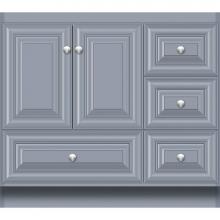 Strasser Woodenwork 17.171 - 36 X 21 X 32 Montlake Vanity Classic Miter Sat Silver Rh