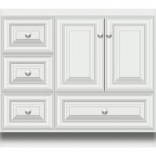 Strasser Woodenwork 17.398 - 36 X 18 X 32 Montlake Vanity Classic Miter Powder Grey Lh