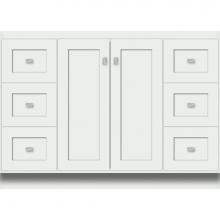 Strasser Woodenwork 29.305 - 48 X 21 X 34.5 Montlake View Vanity Shaker Powder Grey Sb