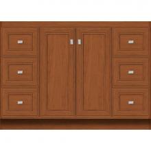 Strasser Woodenwork 29.342 - 48 X 21 X 34.5 Montlake View Vanity Deco Miter Cinn Cherry Sb