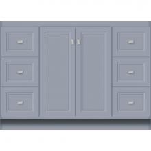 Strasser Woodenwork 29.316 - 48 X 21 X 34.5 Montlake View Vanity Ogee Miter Sat Silver Sb