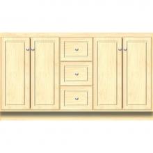 Strasser Woodenwork 28.197 - 60 X 21 X 34.5 Montlake View Vanity Ultra Nat Maple Db