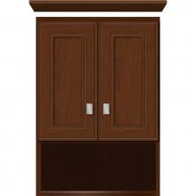 Strasser Woodenwork 76.551 - 18 X 8.5 X 26 Overjohn Deco Miter Pecan Cherry