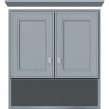Strasser Woodenwork 76.583 - 24 X 8.5 X 26 Overjohn Deco Miter Silver Oak