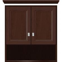 Strasser Woodenwork 76.588 - 24 X 8.5 X 26 Overjohn Ogee Miter Choc Cherry
