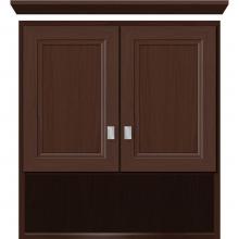 Strasser Woodenwork 76.593 - 24 X 8.5 X 26 Overjohn Ogee Miter Choc Oak