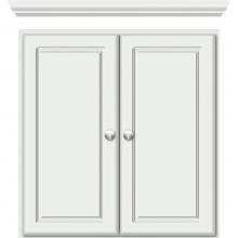 Strasser Woodenwork 71.135 - 24 X 5.5 X 25 Wall Cubby Ultra Powder Grey