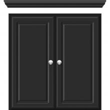 Strasser Woodenwork 71.083 - 24 X 5.5 X 25 Wall Cubby Ultra Sat Black
