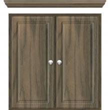 Strasser Woodenwork 85-132 - 24 X 5.5 X 25 Wall Cubby Ultra Dusky Oak