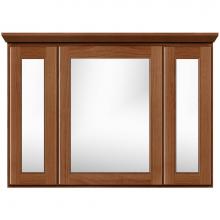 Strasser Woodenwork 01-852 - 36 X 6.5 X 27 Simplicity Med Tri-View R''D/Mir Medium Alder