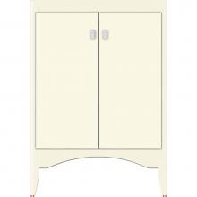 Strasser Woodenwork 32-333 - 24 X 21 X 34.5 Wallingford View Vanity Slab Sat Biscuit Std