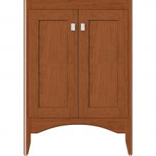 Strasser Woodenwork 30-889 - 24 X 18 X 34.5 Wallingford View Vanity Shaker Cinn Cherry Std