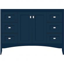 Strasser Woodenwork 34-170 - 48 X 21 X 34.5 Wallingford View Vanity Shaker Lapis Night Sb