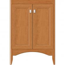 Strasser Woodenwork 32-655 - 24 X 18 X 34.5 Wallingford View Vanity Ogee Miter Nat Cherry Std