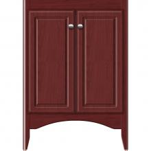 Strasser Woodenwork 30-299 - 24 X 18 X 34.5 Wallingford View Vanity Ultra Dk Cherry Std