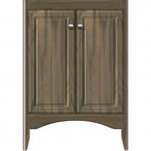 Strasser Woodenwork 30-380 - 24 X 18 X 34.5 Wallingford View Vanity Ultra Dusky Oak Std