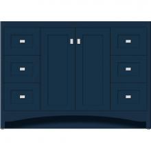 Strasser Woodenwork 42-642 - 48 X 18 X 34.5 Ravenna View Vanity Shaker Lapis Night Sb