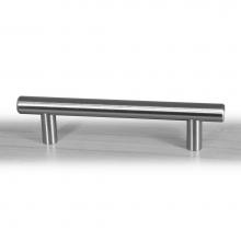 Strasser Woodenwork 85.504 - 5-5/16'' SMALL BAR PULL BRUSHED NICKEL