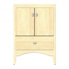 Strasser Woodenwork 37-723 - 24 X 18 X 34.5 Wallingford Vanity Tiered Miter Nat Maple Std