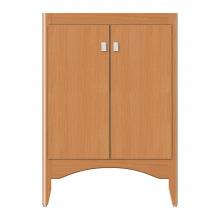 Strasser Woodenwork 37-753 - 24 X 21 X 34.5 Wallingford View Vanity Tiered Miter Nat Oak Std