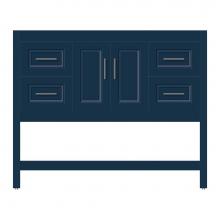 Strasser Woodenwork 58-814 - 42 X 21 X 34.5 Alki Spa Vanity Ogee Miter Lapis Night Sb
