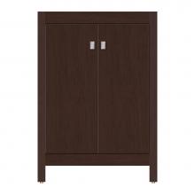 Strasser Woodenwork 58-986 - 24 X 18.5 X 34.5 Alki View Vanity Tiered Miter Choc Cherry Std