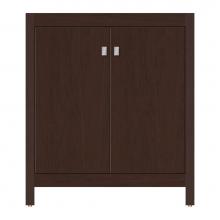 Strasser Woodenwork 58-988 - 30 X 18.5 X 34.5 Alki View Vanity Tiered Miter Choc Cherry Std