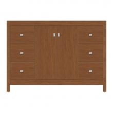 Strasser Woodenwork 59-340 - 48 X 18.5 X 34.5 Alki View Vanity Tiered Miter Cinn Cherry Sb