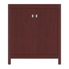 Strasser Woodenwork 59-438 - 30 X 18.5 X 34.5 Alki View Vanity Tiered Miter Dk Cherry Std