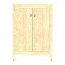 Strasser Woodenwork 59-843 - 24 X 18.5 X 34.5 Alki View Vanity Tiered Miter Nat Maple Std