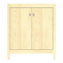 Strasser Woodenwork 59-847 - 30 X 18.5 X 34.5 Alki View Vanity Tiered Miter Nat Maple Std