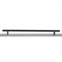 Strasser Woodenwork 85.506 - 14-13/16'' LONG BAR PULL POLISHED CHROME
