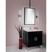 Strasser Woodenwork 90-038 - 30 X 17.75 X 34.5 Milo Vanity Slab Stratos Pinea Std