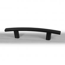 Strasser Woodenwork 85-525 - Matte Black Arched Handle 6-7/32''