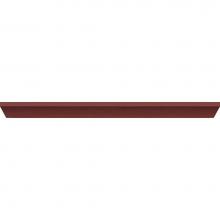Strasser Woodenwork 84.552 - 24 X 2.25 X 8.5 Modern Crown 24In Overjohn Dk Cherry