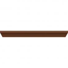 Strasser Woodenwork 83.234 - 18 X 2.25 X 18 Modern Crown 18In Linen Pecan Cherry