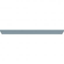 Strasser Woodenwork 84.607 - 24 X 2.25 X 18 Modern Crown 24In Linen Silver Oak