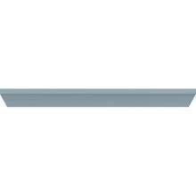 Strasser Woodenwork 84.609 - 18 X 2.25 X 18 Modern Crown 18In Linen Silver Oak
