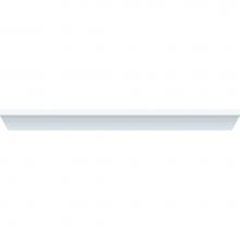 Strasser Woodenwork 84.464 - 20 X 2 X 18 Contemp Crown Alki/Belltown Lin Sat White