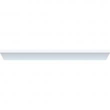 Strasser Woodenwork 84.486 - 18 X 2 X 9.5 Contemp Crown 18In Overjohn Sat White
